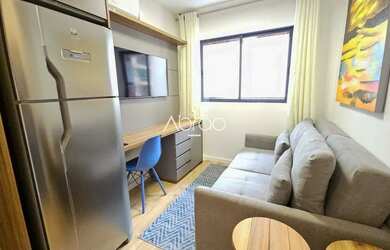 Imagem: O apartamento possui 1 Dormitório, 1 Banheiro, 25m² de Área