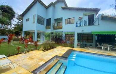 Imagem: A casa em condomínio à venda possui 4 Dormitórios, 5 Banheiros