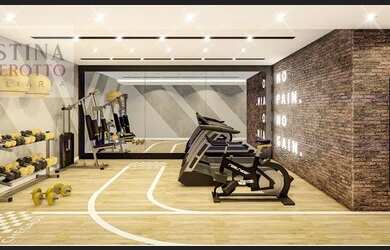 Imagem: O apartamento possui 2 Dormitórios, 3 Banheiros, 2 Vagas na