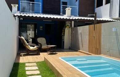 Imagem: A casa possui 3 Dormitórios, 3 Banheiros, 100m² de Área e