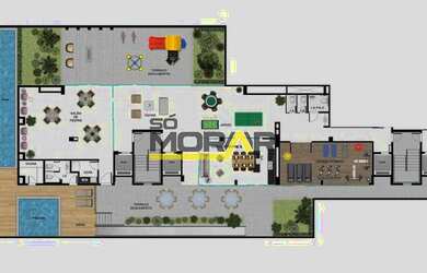 Imagem 11: Espetacular COBERTURA a VENDA no bairro LOURDES, cidade Belo Horizonte...