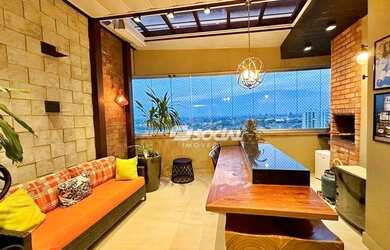 Imagem: O apartamento possui 3 Dormitórios, 5 Banheiros, 2 Vagas na