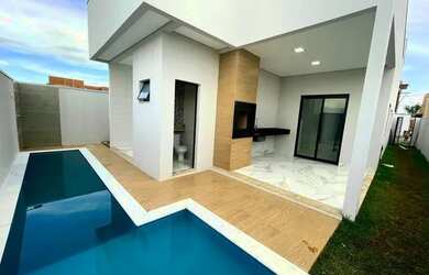 Imagem: A casa em condomínio possui 3 Dormitórios, 3 Banheiros, 4