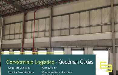 Imagem: O depósito possui 8.062m² de Área e está localizado em