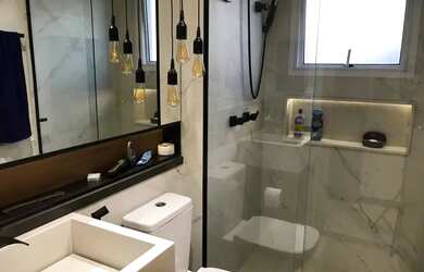 Imagem: O apartamento possui 2 Dormitórios, 2 Banheiros, 1 Vaga na