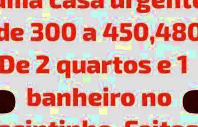 Imagem: A casa possui 2 Dormitórios, 1 Banheiro e está localizado