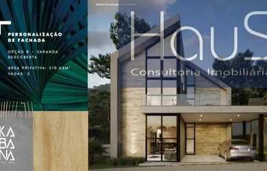 Imagem: A casa em condomínio possui 4 Dormitórios, 4 Banheiros, 2