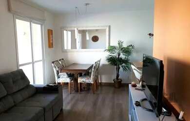 Imagem: O apartamento possui 3 Dormitórios, 2 Banheiros, 1 Vaga na