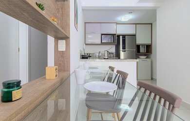 Imagem: O apartamento possui 3 Dormitórios, 2 Banheiros, 2 Vagas na