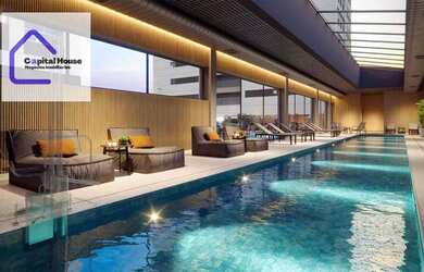 Imagem: O apartamento possui 4 Dormitórios, 5 Banheiros, 2 Vagas na