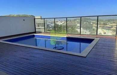 Imagem: A casa possui 4 Dormitórios, 4 Banheiros, 2 Vagas na garagem