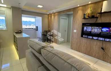 Imagem: O apartamento possui 2 Dormitórios, 2 Banheiros, 1 Vaga na