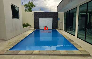 Imagem 12: Casa Duplex Mobiliada no PN 2 com 5 Suítes s 1 master com Cl/ Piscina com Cascata + Espaç