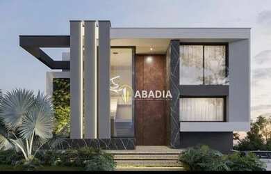 Imagem: A casa em condomínio possui 4 Dormitórios, 5 Banheiros, 5