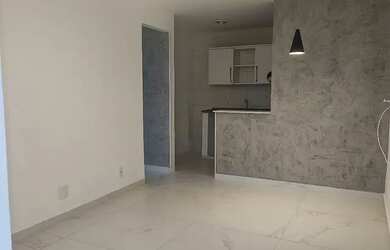 Imagem: O apartamento possui 1 Dormitório, 1 Banheiro, 2 Vagas na garagem