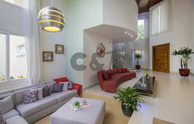 Imagem: A casa em condomínio à venda possui 4 Dormitórios, 5 Banheiros