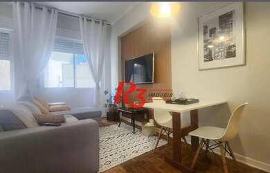 Imagem 2: Apartamento à venda, 45 m² por R$ 450.000,00 - Ponta da Praia - Santos/SP