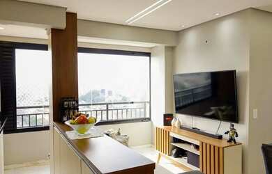 Imagem: O apartamento possui 2 Dormitórios, 2 Banheiros, 1 Vaga na