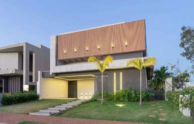 Imagem: A casa em condomínio à venda possui 4 Dormitórios, 5 Banheiros