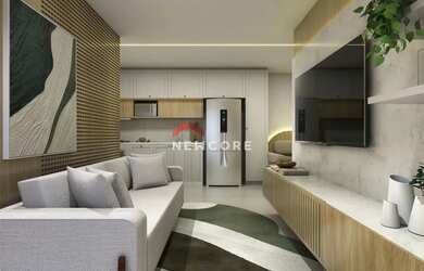 Imagem: O apartamento possui 2 Dormitórios, 2 Banheiros, 1 Vaga na