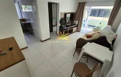 Imagem: O apartamento possui 1 Dormitório, 1 Banheiro, 1 Vaga na garagem