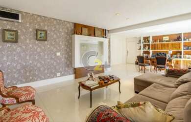 Imagem: O apartamento na cobertura possui 4 Dormitórios, 5 Banheiros