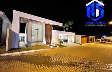 Imagem: A casa em condomínio possui 3 Dormitórios, 5 Banheiros, 400m²