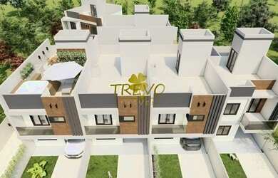 Imagem: A casa possui 3 Dormitórios, 3 Banheiros, 2 Vagas na garagem