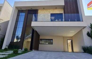 Imagem: A casa em condomínio possui 3 Dormitórios, 5 Banheiros, 4