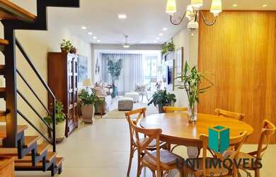 Imagem: O apartamento na cobertura possui 4 Dormitórios, 2 Banheiros