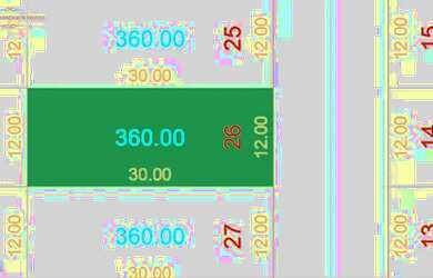 Imagem 4: Lote 360,00m² (Asfalto e Agua) Jardim Florença