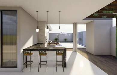 Imagem 2: Casa Alto padrão. Piscina, Churrasqueira, VarandaeÁrea de serviço