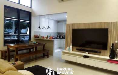 Imagem: A casa em condomínio possui 3 Dormitórios, 4 Banheiros, 4