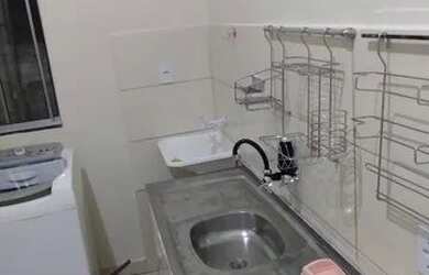 Imagem: O quarto possui Imóvel mobiliado e está localizado em Santa