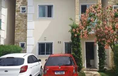 Imagem: A casa em condomínio possui 4 Dormitórios, 3 Banheiros, 2