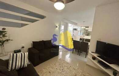 Imagem: A casa em condomínio possui 2 Dormitórios, 3 Banheiros, 2