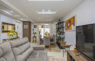 Imagem: A casa em condomínio possui 3 Dormitórios, 3 Banheiros, 2