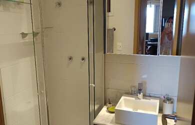 Imagem 15: Apartamento em Santos. Piscina, Churrasqueira, Imóvel mobiliadoeAr-condicionado