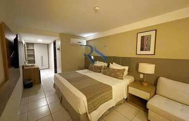 Imagem 2: Flat na Av Boa Viagem. Piscina, Imóvel mobiliado, Varandae38m² de Área