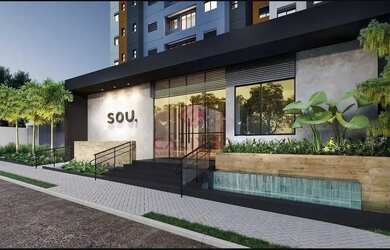 Imagem: O apartamento possui 3 Dormitórios, 1 Banheiro, 2 Vagas na