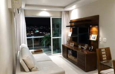 Imagem: O apartamento na cobertura possui 3 Dormitórios, 2 Banheiros