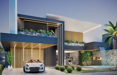 Imagem: A casa em condomínio possui 3 Dormitórios, 1 Banheiro, 2 Vagas