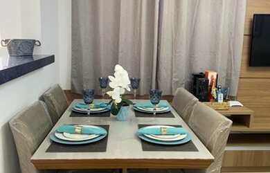 Imagem: O apartamento possui 2 Dormitórios, 1 Banheiro, 1 Vaga na garagem