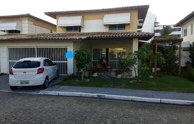 Imagem: A casa em condomínio possui 4 Dormitórios, 4 Banheiros, 4