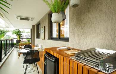 Imagem: O apartamento possui 2 Dormitórios, 3 Banheiros, 1 Vaga na