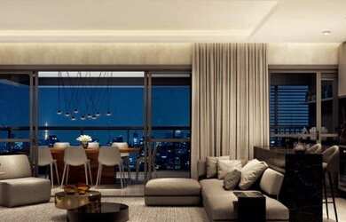 Imagem: O apartamento possui 3 Dormitórios, 4 Banheiros, 2 Vagas na