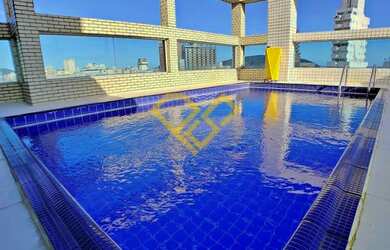 Imagem: O apartamento na cobertura possui 3 Dormitórios, 4 Banheiros