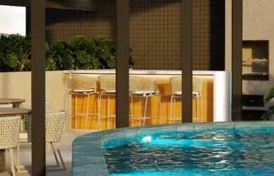 Imagem: O apartamento possui 2 Dormitórios, 2 Banheiros, 1 Vaga na