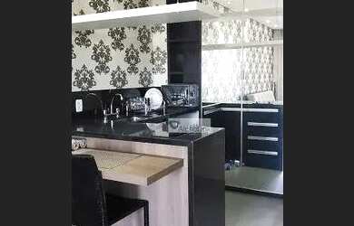 Imagem: O studio possui 1 Dormitório, 1 Banheiro, 1 Vaga na garagem