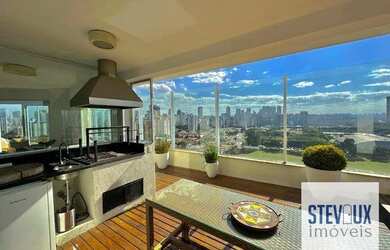 Imagem: O apartamento na cobertura para alugar possui 4 Dormitórios